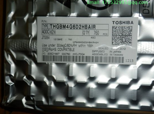 THGBM4G6D2HBAIR Toshiba Flash Card 8G-byte 3.3V NANDrive 153-Pin VFBGA