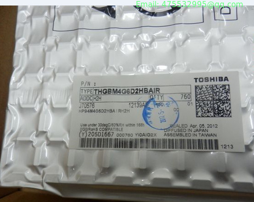 THGBM4G6D2HBAIR Toshiba Flash Card 8G-byte 3.3V NANDrive 153-Pin VFBGA