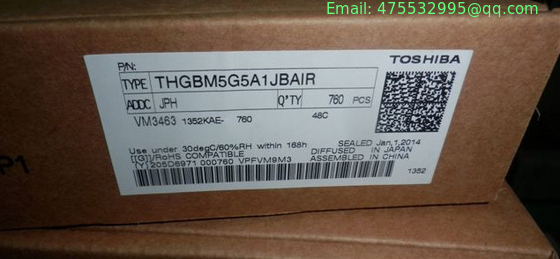 THGBM5G5A1JBAIR Toshiba Managed NAND Flash Serial e-MMC 3.3V 32Gbit 153-Pin VFBGA