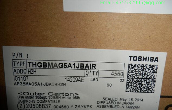 THGBMAG5A1JBAIR Toshiba Managed NAND-Flash 4GByte 4.5 RoHS THGBM1G4D1EBAI7 THGBM1G4D2EB