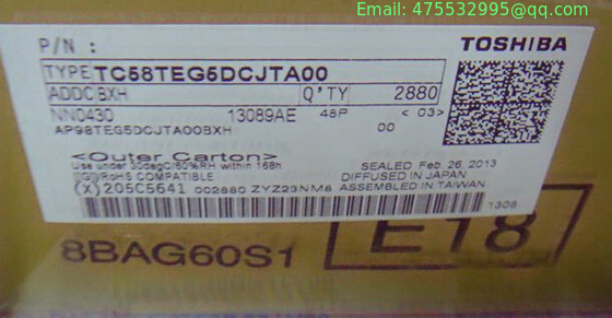 4GB TC58TEG5DCJTA00 and 8GB TC58TEG6DCJTA00