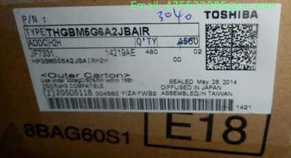 THGBM5G6A2JBAIR Managed NAND Flash Serial e-MMC 3.3V 64Gbit 153-Pin VFBGA