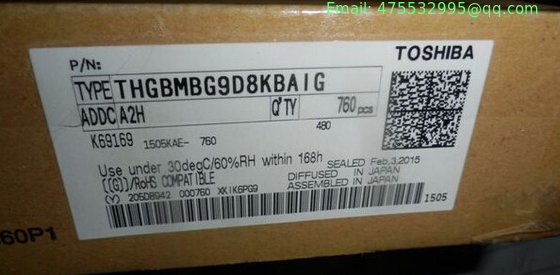 THGBMBG9D8KBAIG Toshiba MLC NAND Flash Serial e-MMC 3.3V 512G-bit 153-Pin FBGA