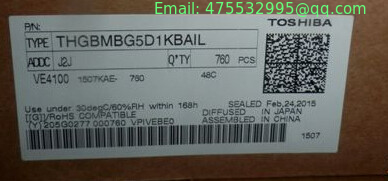 THGBMBG5D1KBAIT Toshiba Managed NAND Flash Serial e-MMC 32G-bit 153-Pin FBGA