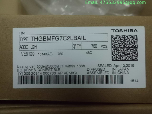 THGBMFG6C1LBAIL 8GB NAND 15NM EMBEDDED MULTIMEDIA CHIP