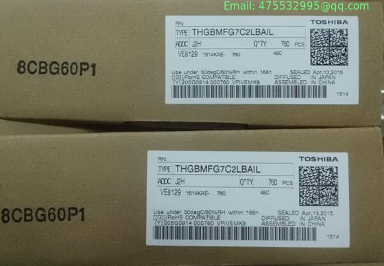 THGBMFG7C2LBAIL Toshiba Flash Card 16G-byte 1.8V/3.3V Embedded MMC 153-Pin WFBGA