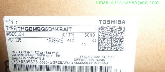 THGBMBG5D1KBAIT Toshiba Managed NAND-Flash 4GByte 5.0 RoHS