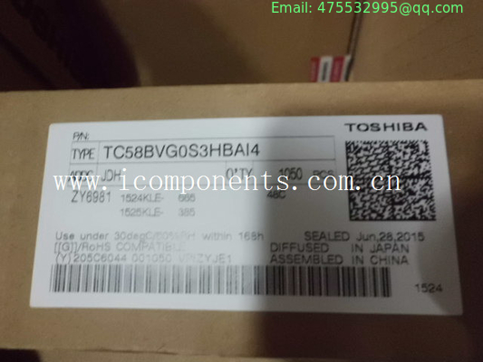 TC58BVG0S3HBAI4 EEPROM SLC 1GB NAND 24NM 63FBGA