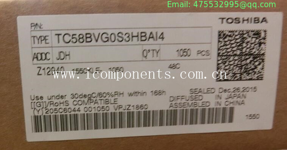 TC58BVG0S3HBAI4  Toshiba  BENAND-Flash 128Mx8 3.3V BGA63