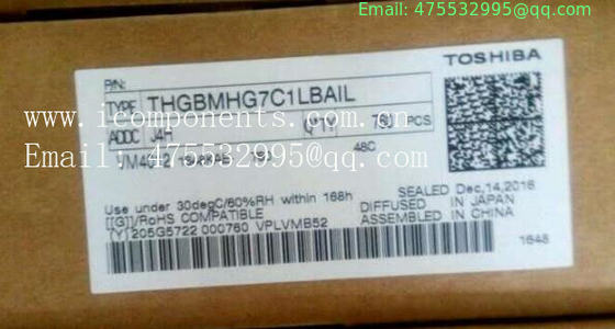 THGBMJG7C2LBAU8 Industrial Grade  16GB  KIOXIA  153-Pin FBGA