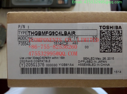 THGBMFG9C4LBAIR TOSHIBA  eMMC 64GB 15nm eMMC (EEPROM)