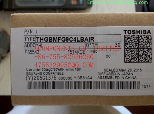 THGBMFG9C4LBAIR TOSHIBA  eMMC 64GB 15nm eMMC (EEPROM)