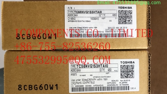 TC58NVG1S3HTAI0  I Temp in stock!!! TC58NVG1S3EBAI4 TOSHIBA 	NAND Flash Parallel 3.3V 2G-bit 256M x 8 63-Pin FBGA