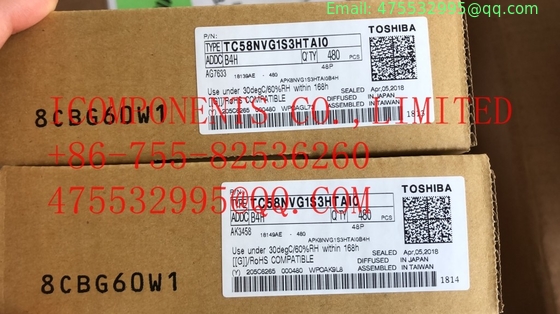 TC58NVG1S3HTAI0  I Temp in stock!!! TC58CVG1S3HRAIJ  KIOXIA	NAND Flash Serial-SPI 3.3V 2G-bit 8ns 8-Pin WSON EP