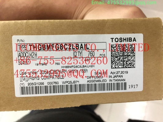 THGBMFG8C2LBAIL  KIOXIA	Flash Card 32G-byte 3.3V Embedded MMC 153-Pin WFBGA (Alt: THGBMFG8C2LBAIL  )