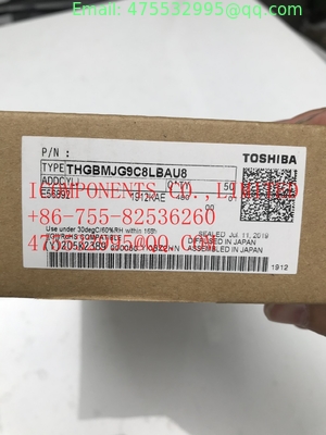 THGBMJG9C8LBAU8 Industrial Grade  64GB  TOSHIBA  "I" Temp  153-Pin FBGA