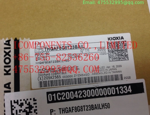 THGAF8G8T23BAIL Kioxia  NAND FLASH  IC 256Gb （32G x 8） UFS 153-WFBGA（11.5x13）