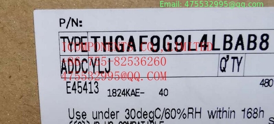 THGAFBG9T23BAB8   KIOXIA	Flash Card 64G-byte 3.3V Embedded MMC 153-Pin  VFBGA (Alt: THGAFBG9T23BAB8  )