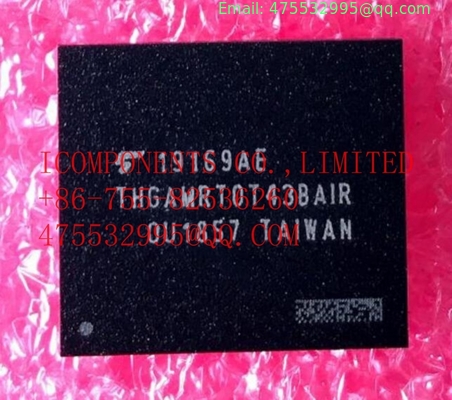 THGAMRT0T43BAIR  TOSHIBA  Flash Serial e-MMC 3.3V 1T-bit 1T/256M/128M x 1/4-bit/8-bit 153-Pin FBGA