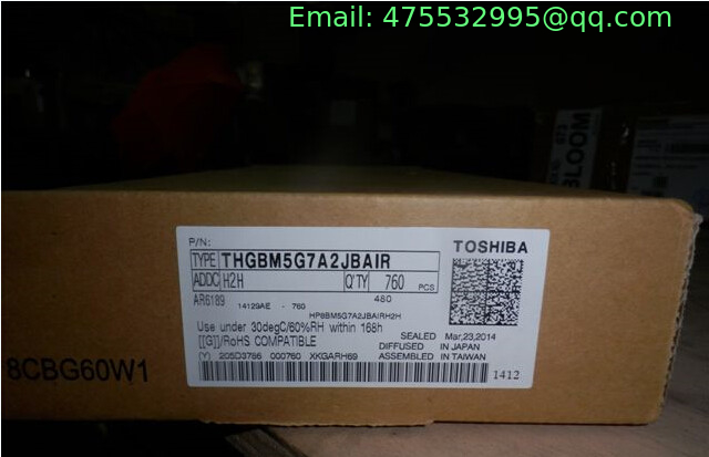 THGBM5G7A2JBAIR Toshiba America Electronic Components Managed NAND Flash Serial e-MMC 3.3V