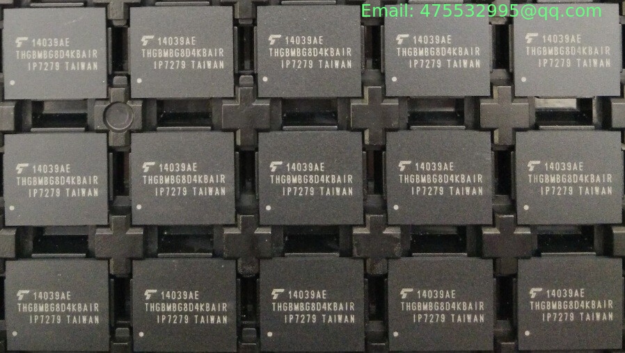 THGBMBG8D4KBAIR Toshiba Managed NAND Flash Serial e-MMC 3.3V 256G-bit 256G/64G/32G x 1/4-