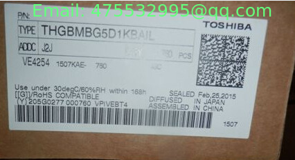 THGBMBG5D1KBAIL THGBMBG5D1KBAIT Toshiba NAND Flash Serial e-MMC 32G-bit 153-Pin FBGA