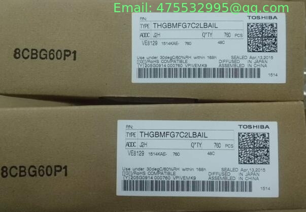 THGBMFG7C2LBAIL Toshiba Flash Card 16G-byte 1.8V/3.3V Embedded MMC 153-Pin WFBGA