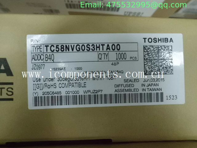TC58NVG0S3HTA00 TC58BVG0S3HTA00  Toshiba NAND-Flash 128M