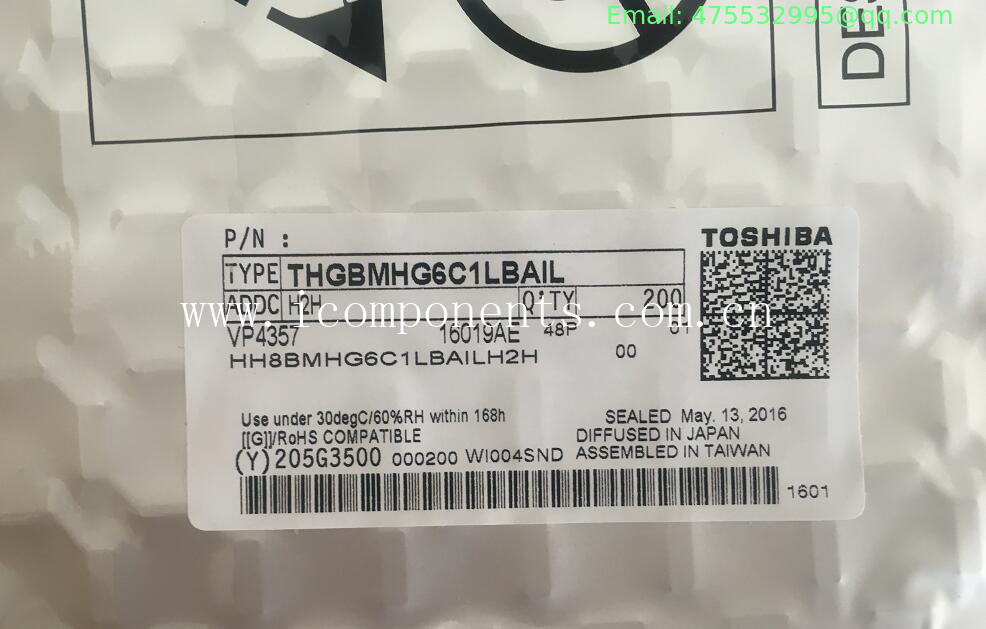 Toshiba THGBF7G8K4LBATR 32 GB MLC UFS 2.0Slimport