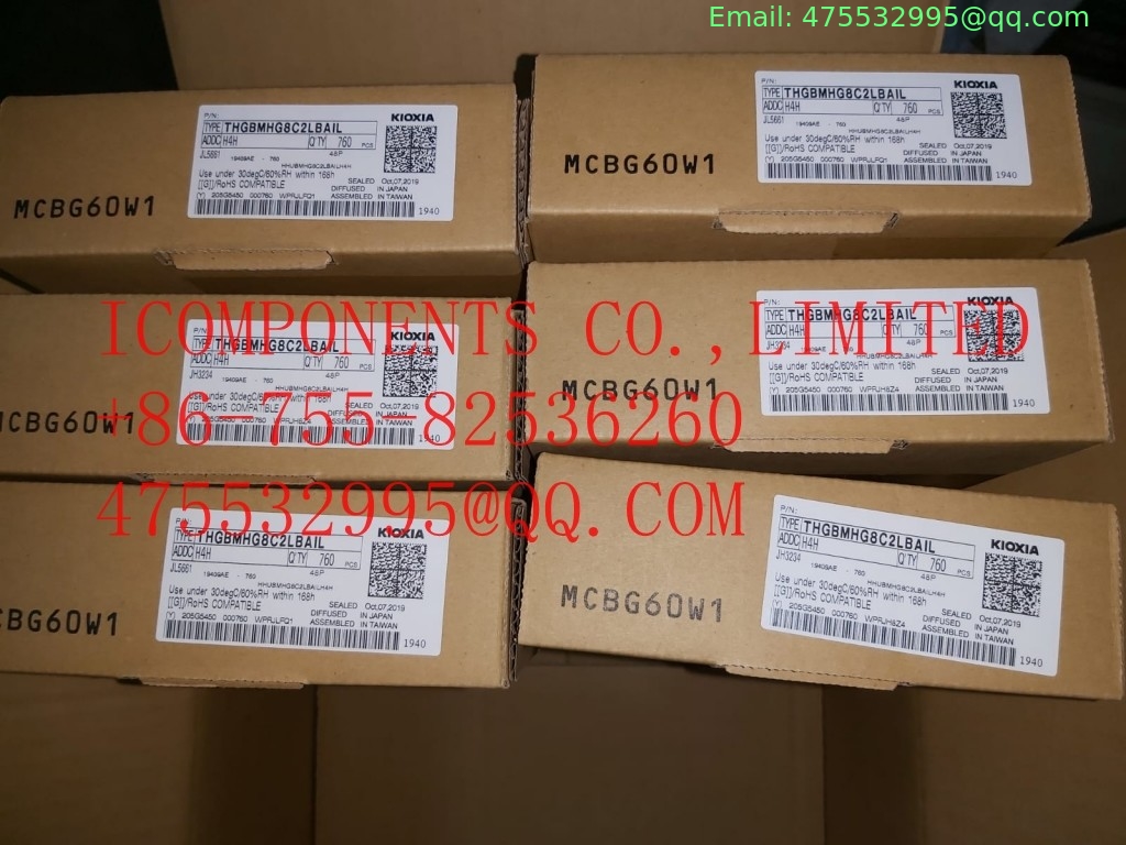 THGBMHG8C2LBAIL KIOXIA Flash Card 32G-byte 3.3V Embedded MMC 153-Pin WFBGA (Alt: THGBMHG8C2LBAIL)